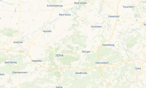 Regenradar-Vorschau: aktuelle Niederschläge in Beutnitz und Umgebung