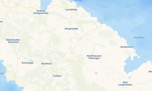 Regenradar Vorschaubild - Aktuelle Niederschläge in Bickenriede und Umgebung