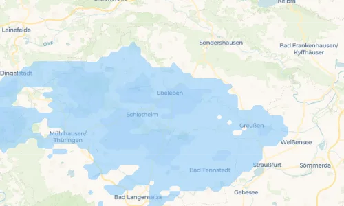 Regenradar Vorschaubild - Aktuelle Niederschläge in Billeben und Umgebung