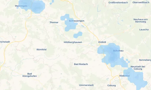 Regenradar Vorschaubild - Aktuelle Niederschläge in Birkenfeld und Umgebung