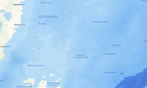 Regenradar Vorschaubild - Aktuelle Niederschläge in Bischhagen und Umgebung