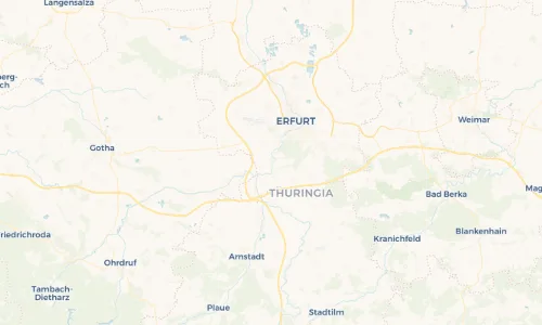Regenradar-Vorschau: aktuelle Niederschläge in Bischleben-Stedten und Umgebung