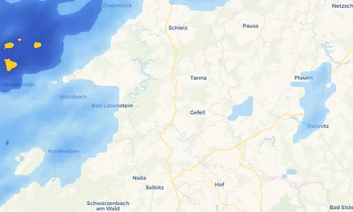 Regenradar Vorschaubild - Aktuelle Niederschläge in Blintendorf und Umgebung