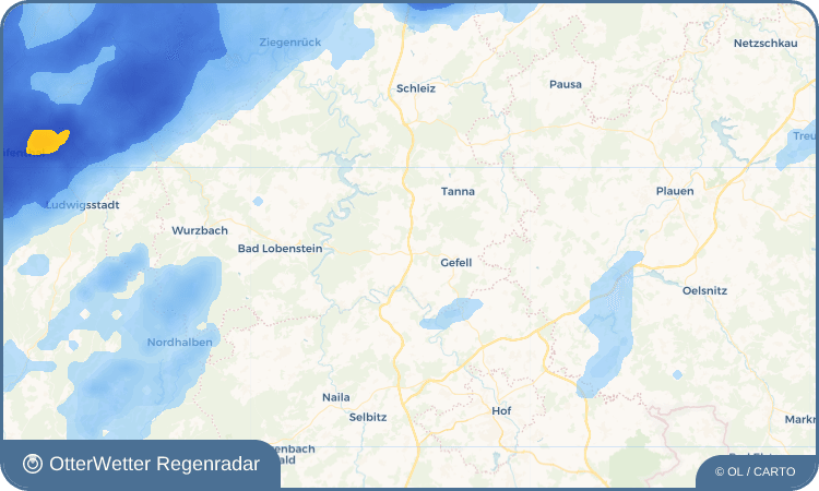 OtterWetter Regenradar-Widget Blintendorf