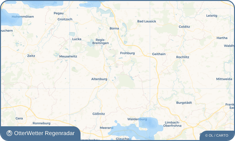 OtterWetter Regenradar-Widget Bocka