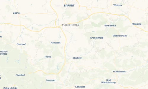 Regenradar Vorschaubild - Aktuelle Niederschläge in Bösleben und Umgebung