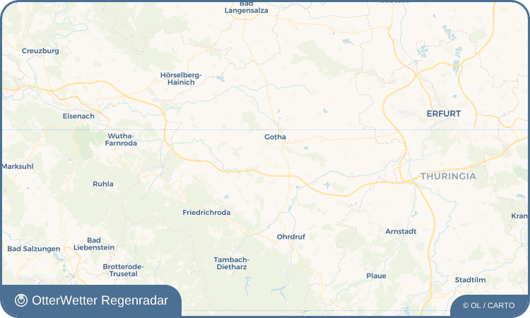 OtterWetter Regenradar-Widget Boilstädt