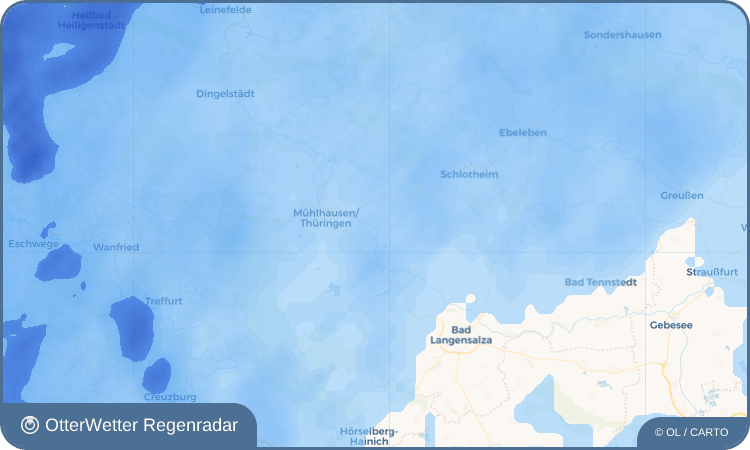 OtterWetter Regenradar-Widget Bollstedt