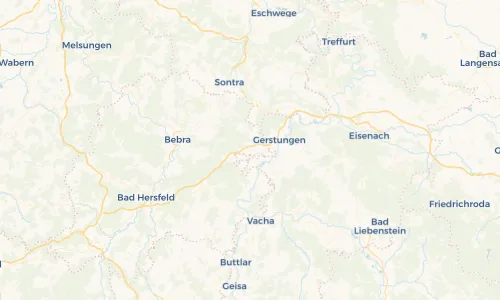 Regenradar Vorschaubild - Aktuelle Niederschläge in Bosserode und Umgebung