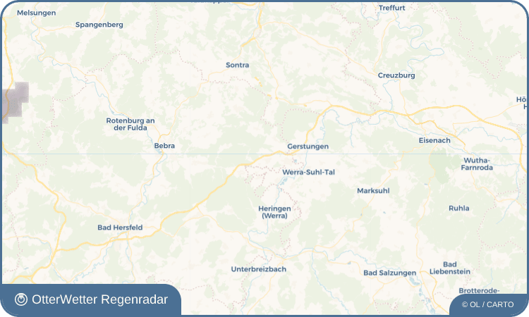 OtterWetter Regenradar-Widget Bosserode