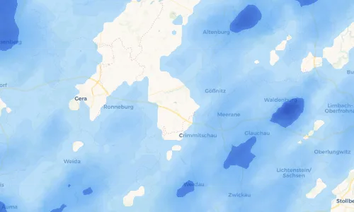 Regenradar Vorschaubild - Aktuelle Niederschläge in Brandrübel und Umgebung