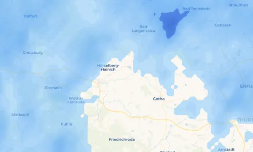 Regenradar Vorschaubild - Aktuelle Niederschläge in Brüheim und Umgebung