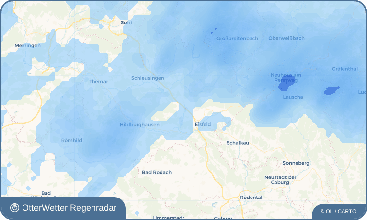 Widget-Vorschau für Brünn Wetter-Widget-Vorschau mit Vorhersagedaten für Brünn