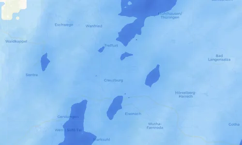 Regenradar Vorschaubild - Aktuelle Niederschläge in Buchenau und Umgebung