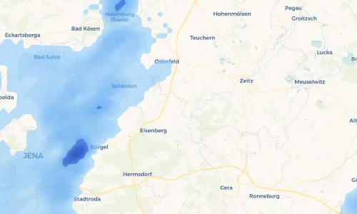 Regenradar Vorschaubild - Aktuelle Niederschläge in Buchheim und Umgebung