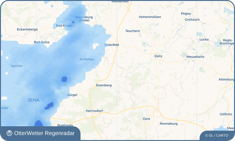 OtterWetter Regenradar-Widget Buchheim