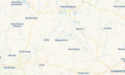 Regenradar Vorschaubild - Aktuelle Niederschläge in Bünauroda und Umgebung