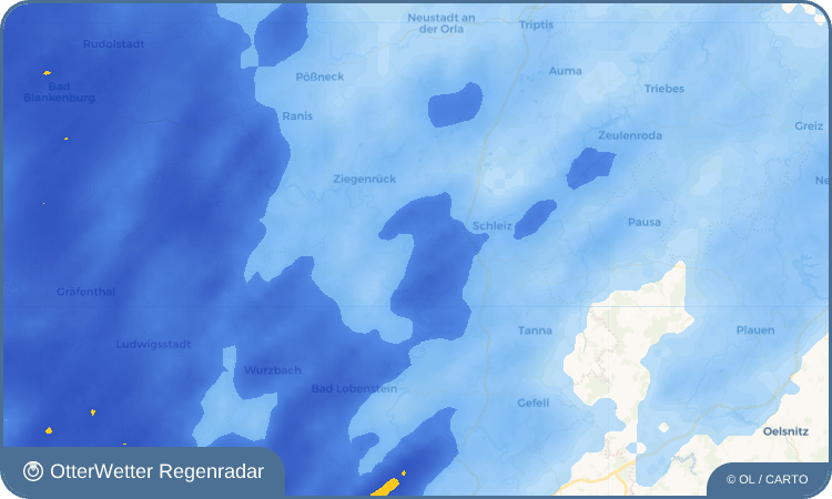 Wetter-Widget-Vorschau mit Vorhersagedaten für Burgk