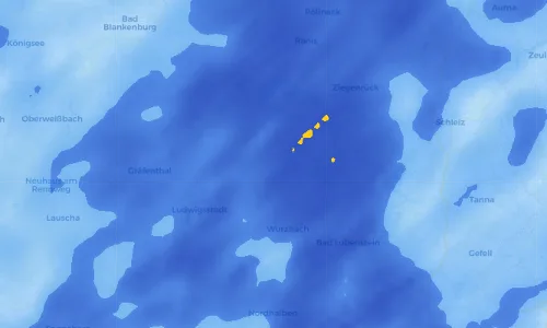 Regenradar Vorschaubild - Aktuelle Niederschläge in Burglemnitz und Umgebung