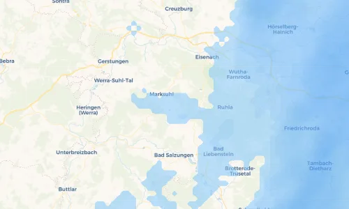 Regenradar Vorschaubild - Aktuelle Niederschläge in Burkhardtroda und Umgebung