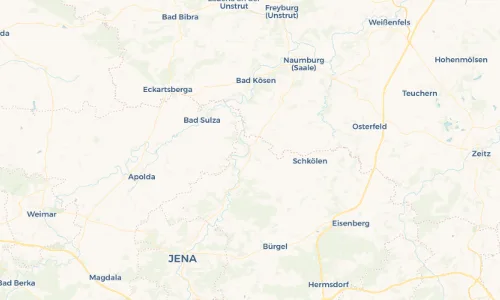 Regenradar Vorschaubild - Aktuelle Niederschläge in Camburg und Umgebung