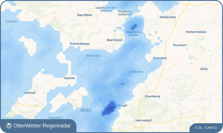 Widget-Vorschau für Camburg Wetter-Widget-Vorschau mit Vorhersagedaten für Camburg