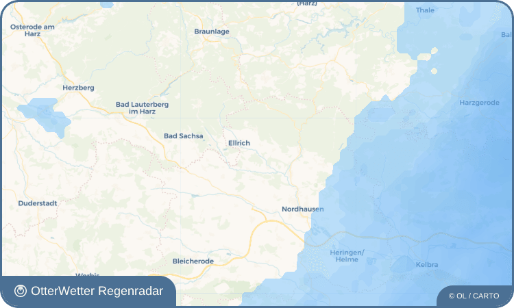 OtterWetter Regenradar-Widget Cleysingen