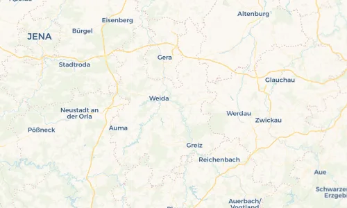 Regenradar Vorschaubild - Aktuelle Niederschläge in Clodra und Umgebung