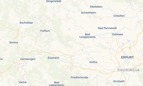 Regenradar Vorschaubild - Aktuelle Niederschläge in Craula und Umgebung