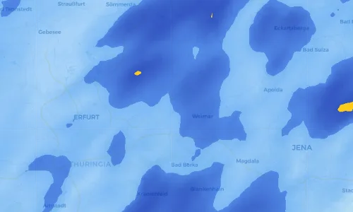 Regenradar Vorschaubild - Aktuelle Niederschläge in Daasdorf am Berge und Umgebung