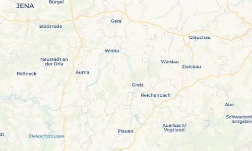 Regenradar Vorschaubild - Aktuelle Niederschläge in Daßlitz und Umgebung