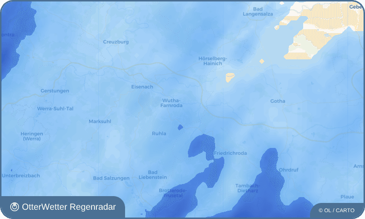 Wetter-Widget-Vorschau mit Vorhersagedaten für Deubach