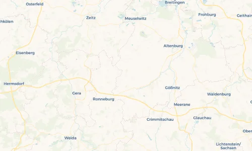 Regenradar Vorschaubild - Aktuelle Niederschläge in Dobra und Umgebung