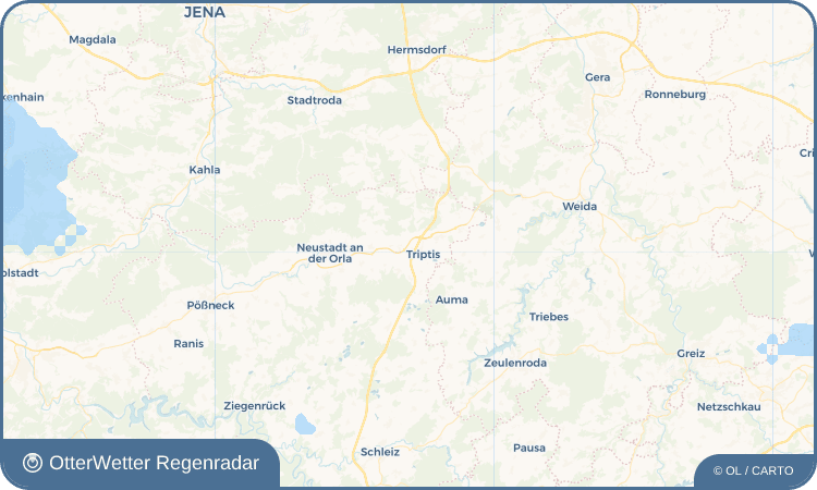 OtterWetter Regenradar-Widget Döblitz