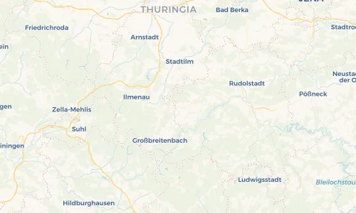 Regenradar Vorschaubild - Aktuelle Niederschläge in Dörnfeld an der Heide und Umgebung