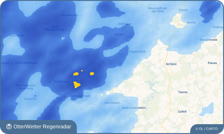 OtterWetter Regenradar-Widget Dorfilm