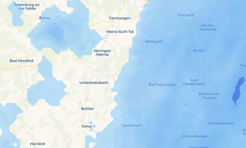 Regenradar Vorschaubild - Aktuelle Niederschläge in Dorndorf und Umgebung