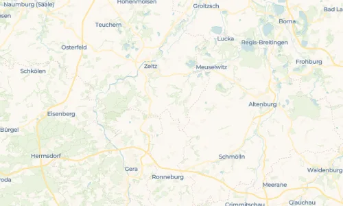 Regenradar Vorschaubild - Aktuelle Niederschläge in Dragsdorf und Umgebung