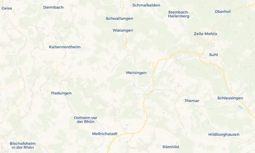 Regenradar-Vorschau: aktuelle Niederschläge in Dreißigacker und Umgebung