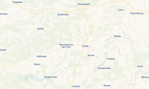 Regenradar Vorschaubild - Aktuelle Niederschläge in Dreitzsch und Umgebung