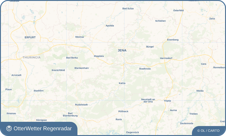 OtterWetter Regenradar-Widget Dürrengleina
