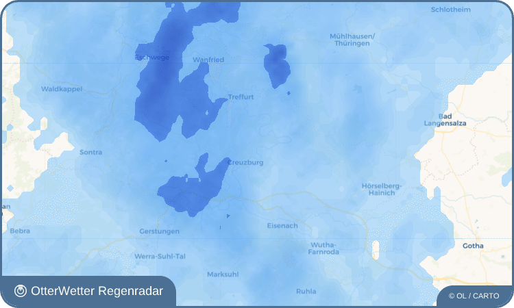 OtterWetter Regenradar-Widget Ebenau