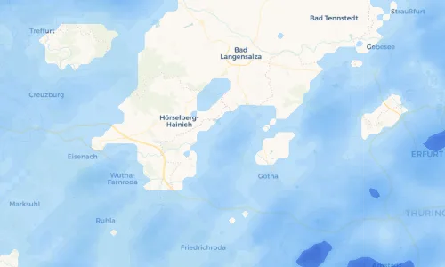Regenradar Vorschaubild - Aktuelle Niederschläge in Eberstädt und Umgebung