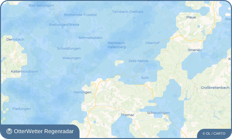 Wetter-Widget-Vorschau mit Vorhersagedaten für Ebertshausen