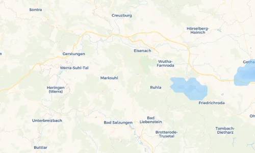 Regenradar Vorschaubild - Aktuelle Niederschläge in Eckardtshausen und Umgebung