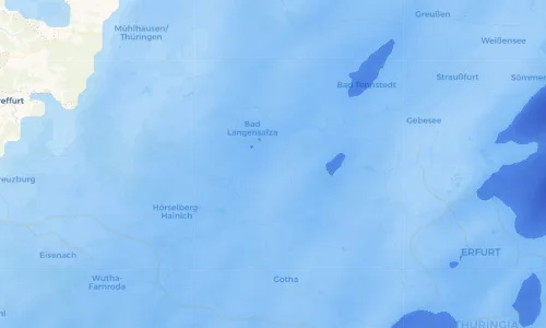 Regenradar Vorschaubild - Aktuelle Niederschläge in Eckardtsleben und Umgebung