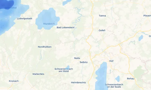 Regenradar Vorschaubild - Aktuelle Niederschläge in Eichenstein und Umgebung