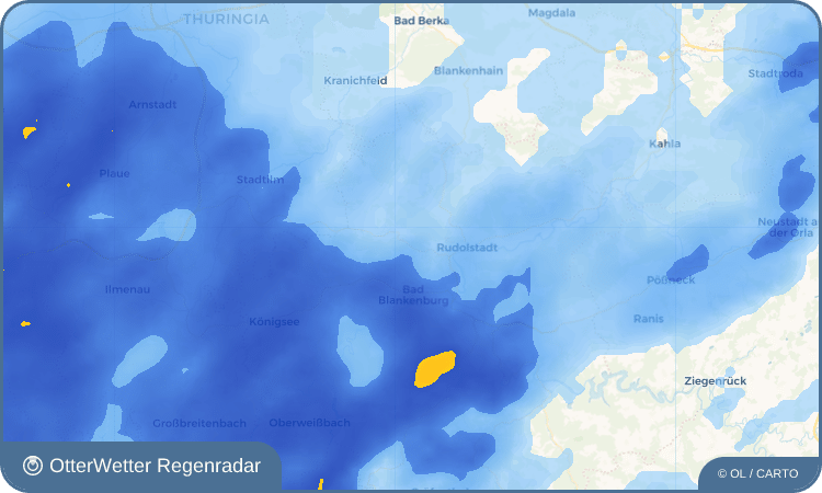 OtterWetter Regenradar-Widget Eichfeld
