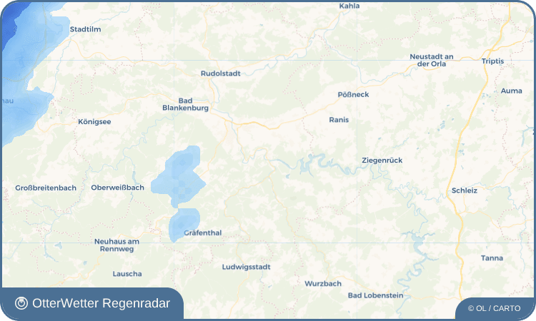 OtterWetter Regenradar-Widget Eichicht