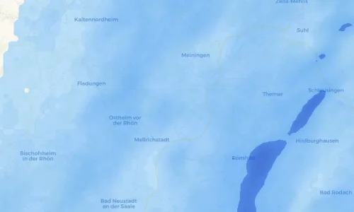 Regenradar Vorschaubild - Aktuelle Niederschläge in Einödhausen und Umgebung